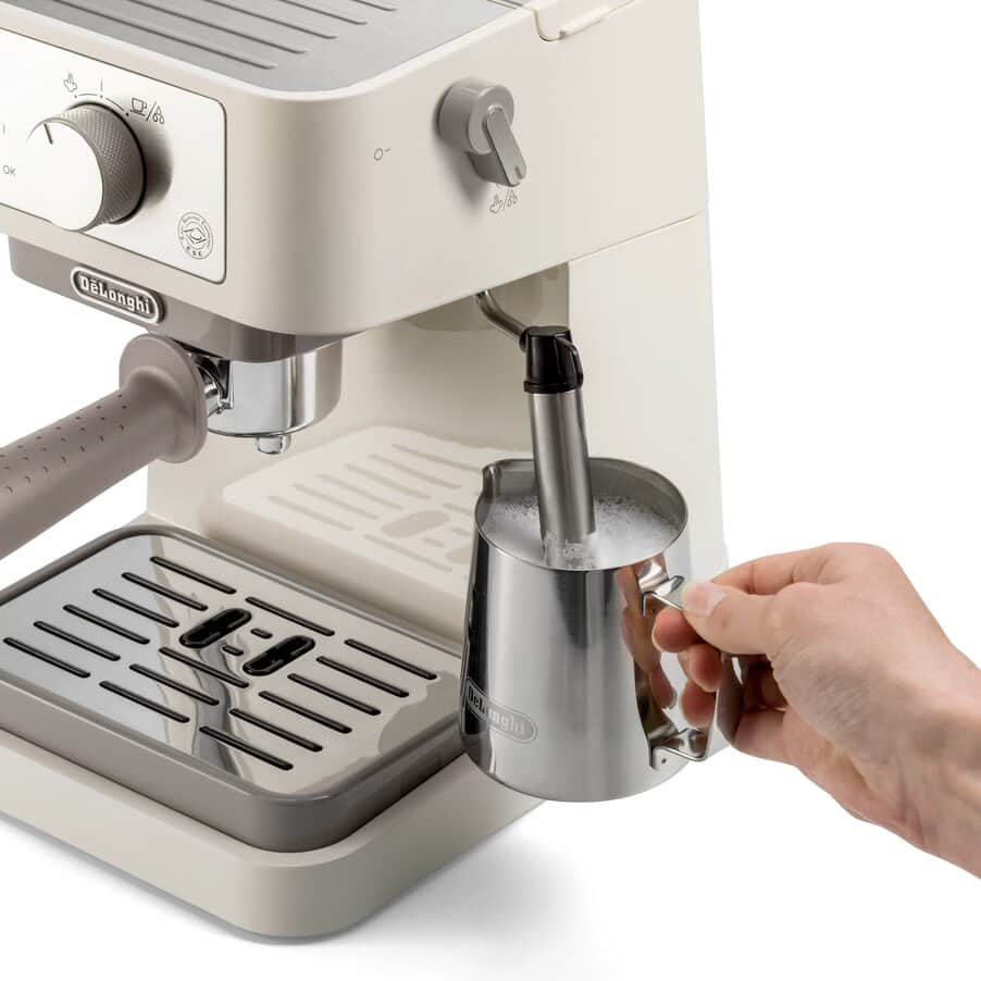 undefined, Stilosa Manual pump espresso coffee machine Cream, undefined, Cream