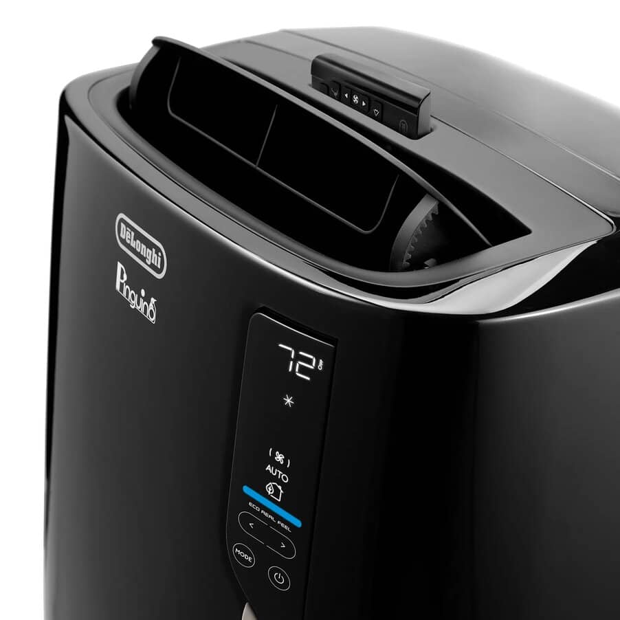 undefined, Arctic Whisper PAC EL390HLWK 700 sq ft Portable Air Conditioner with Heat and Eco Real Feel, undefined, Black