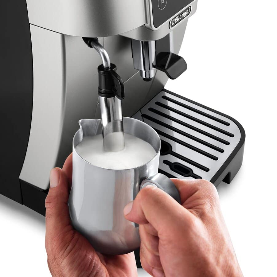 Magnifica Start, Magnifica Start | Automatic Coffee Machine | Steam Wand | Silver Black, undefined, Silver