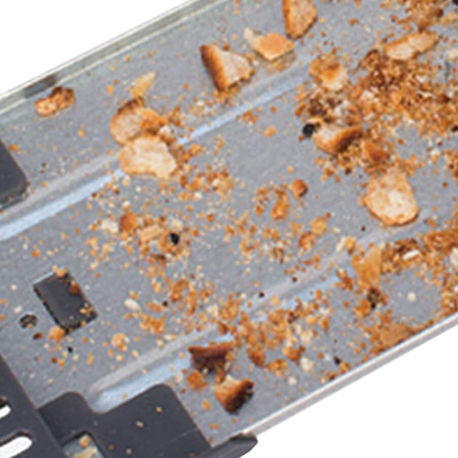 引き出し式くず受けでお手入れ簡単