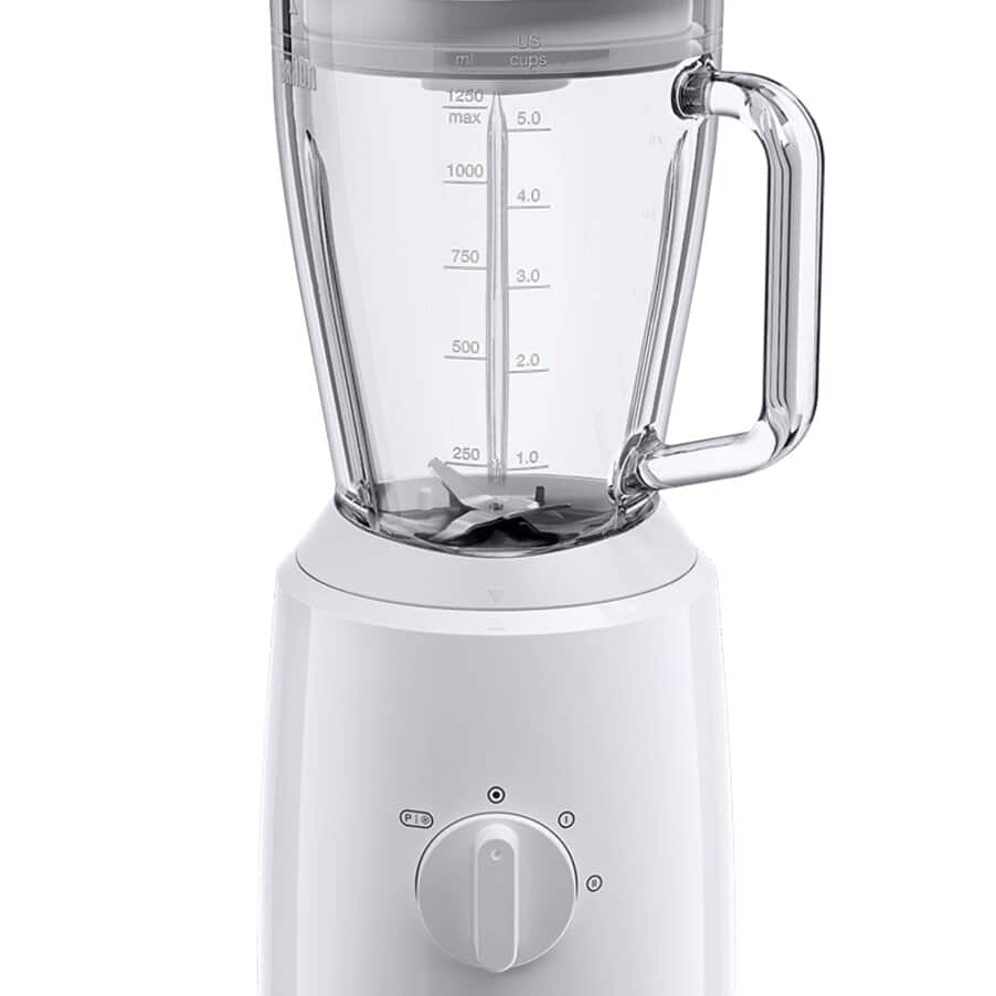 PowerBlend 1 Jug blender white with glass jug