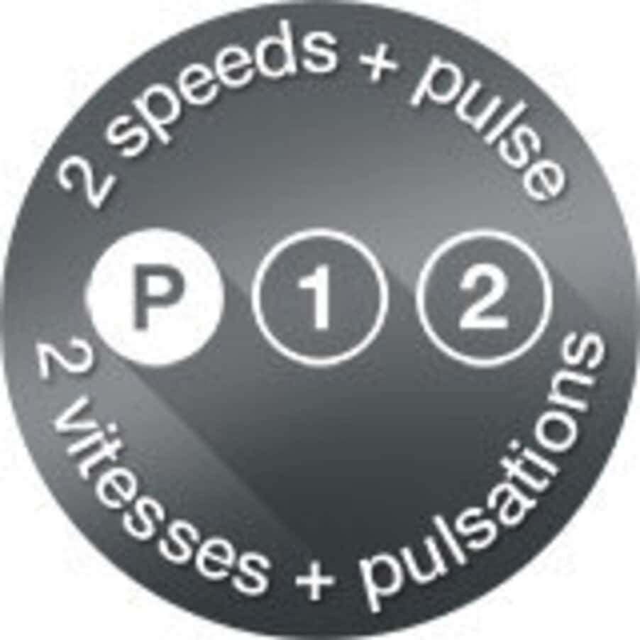 2 Speeds + Pulse