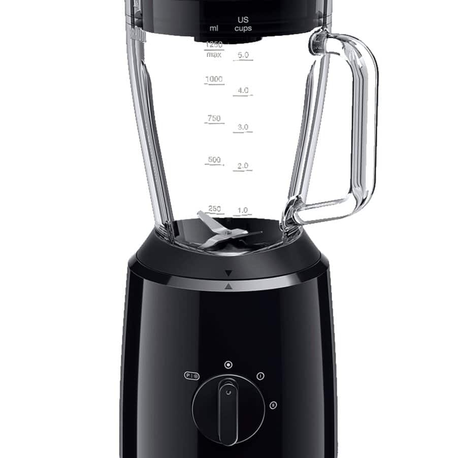 PowerBlend 1 Jug blender black with glass jug