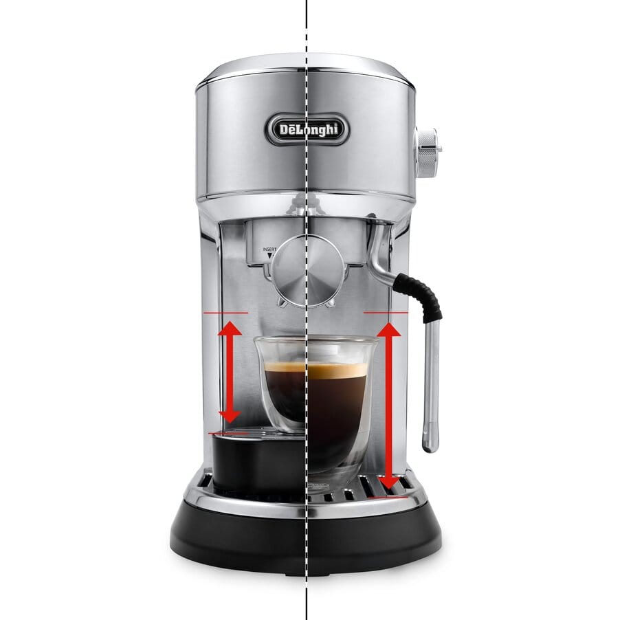 Dedica Maestro, Dedica Maestro Manual Coffee Machine, undefined, Metal