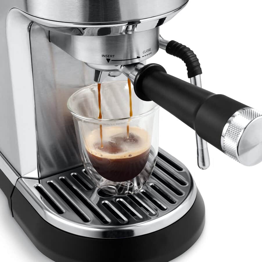 Dedica Maestro, Dedica Maestro Manual Coffee Machine, undefined, Metal