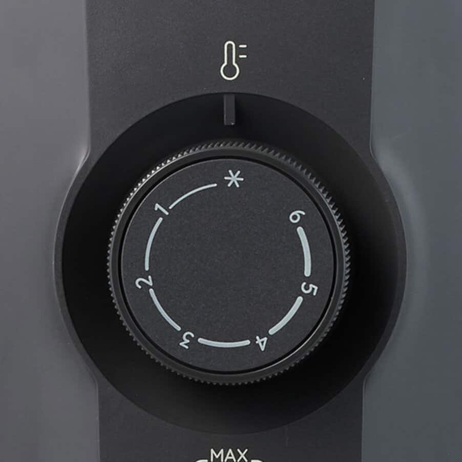 適温を保つサーモスタットで、余分な電気代をカット