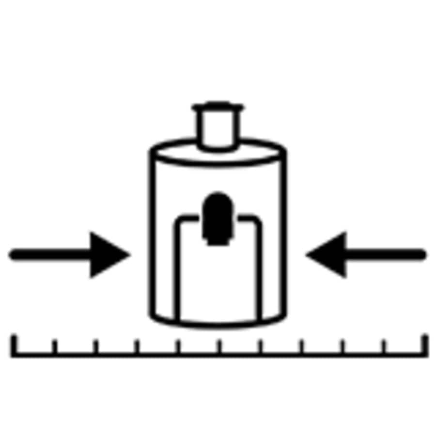Kompakte Stellfläche