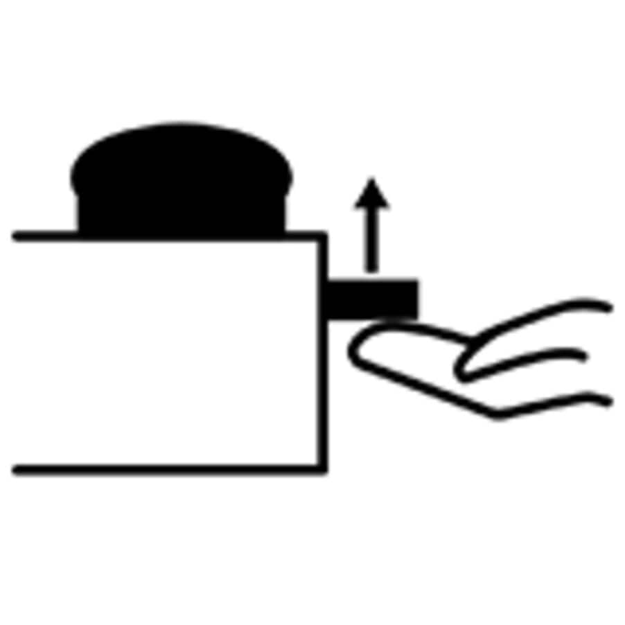 Alto sollevamento del pane