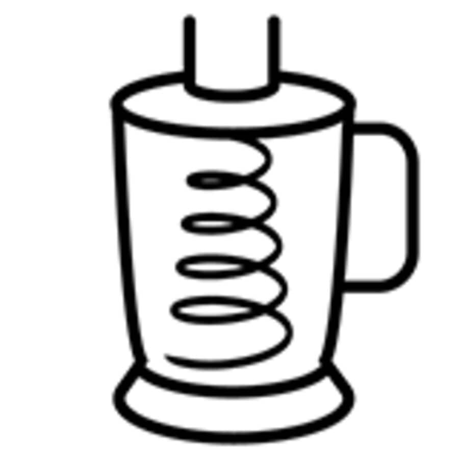 Spiralizer accessory white