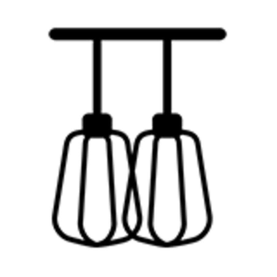 Dvojitá šlehací metla