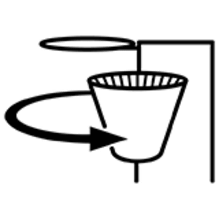 EasyFill pivoting filter basket