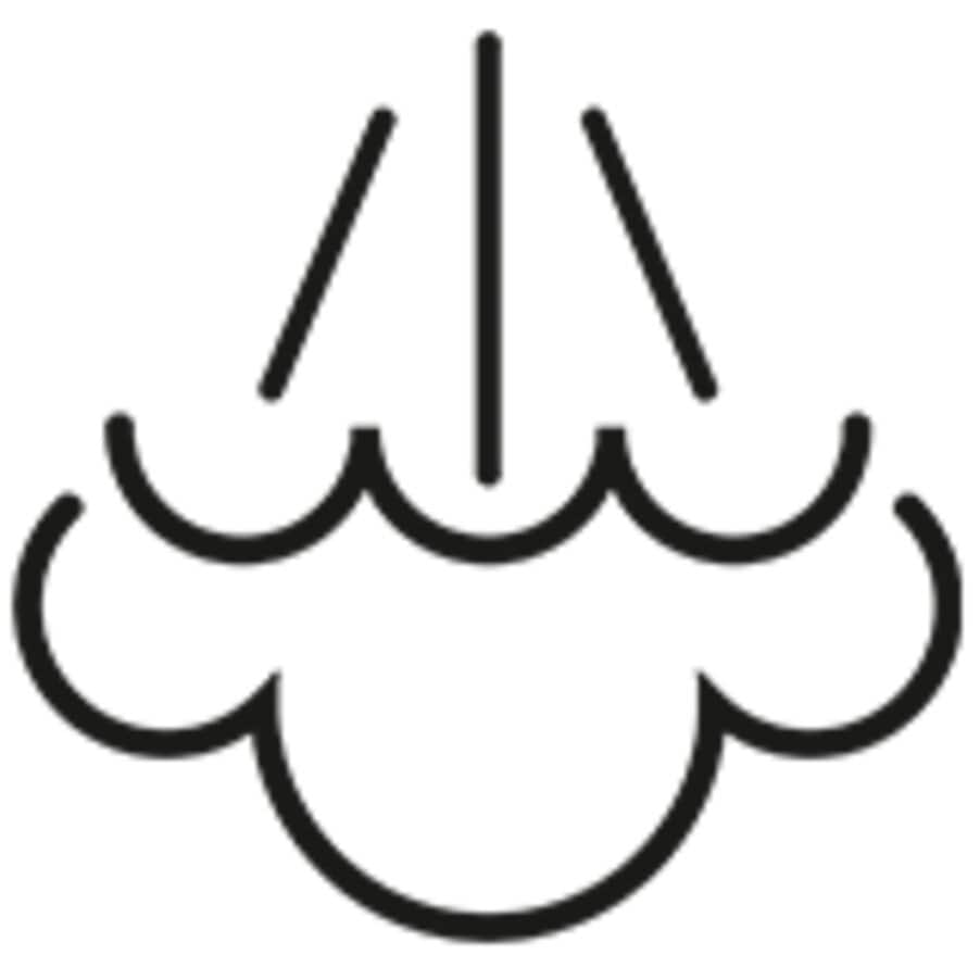 Ylimääräinen höyrysuihkutus (360 g/min)