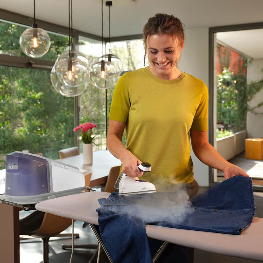 Výkonný žehlicí systém Braun