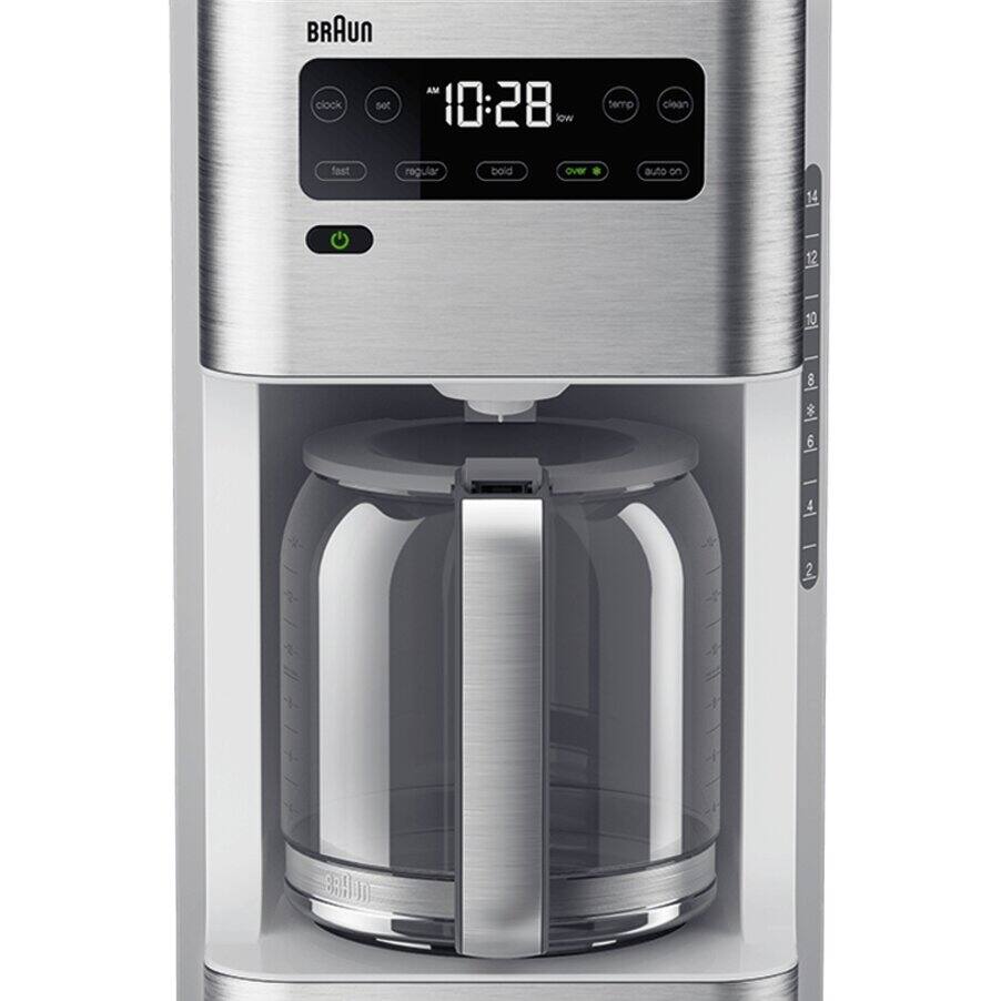PureFlavor KF5650 WH with glass carafe