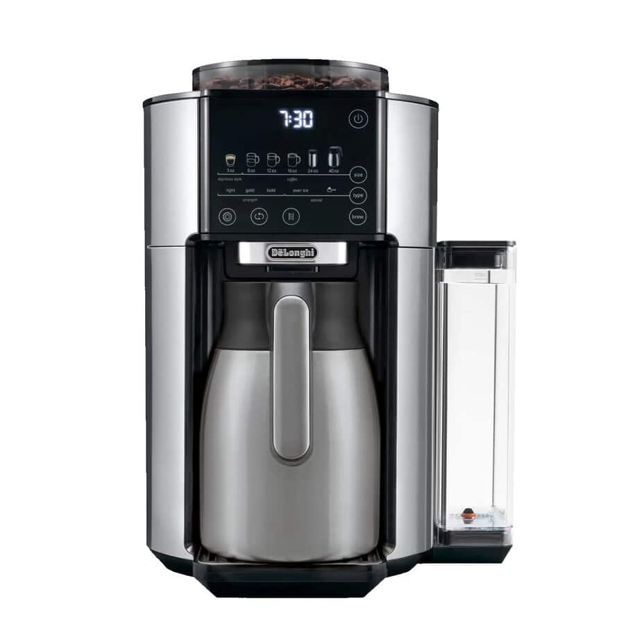 Drip Coffee Makers, TrueBrew Drip Coffee Maker, Stainless, undefined, Stainless steel / silver