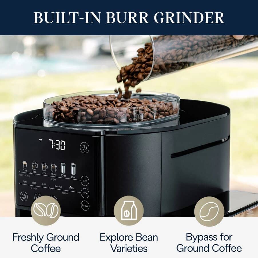 undefined, TrueBrew Drip Coffee Maker, Black, undefined, Matte Black