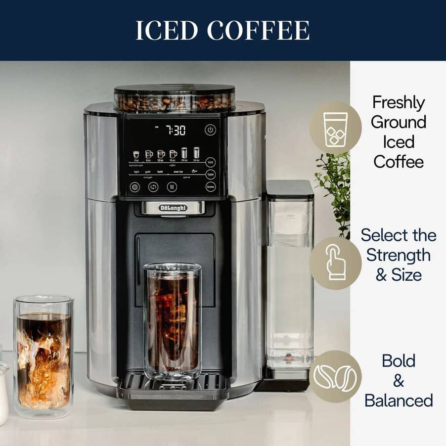 undefined, TrueBrew Drip Coffee Maker - Stainless/Black, undefined, Acier inoxydable / noir