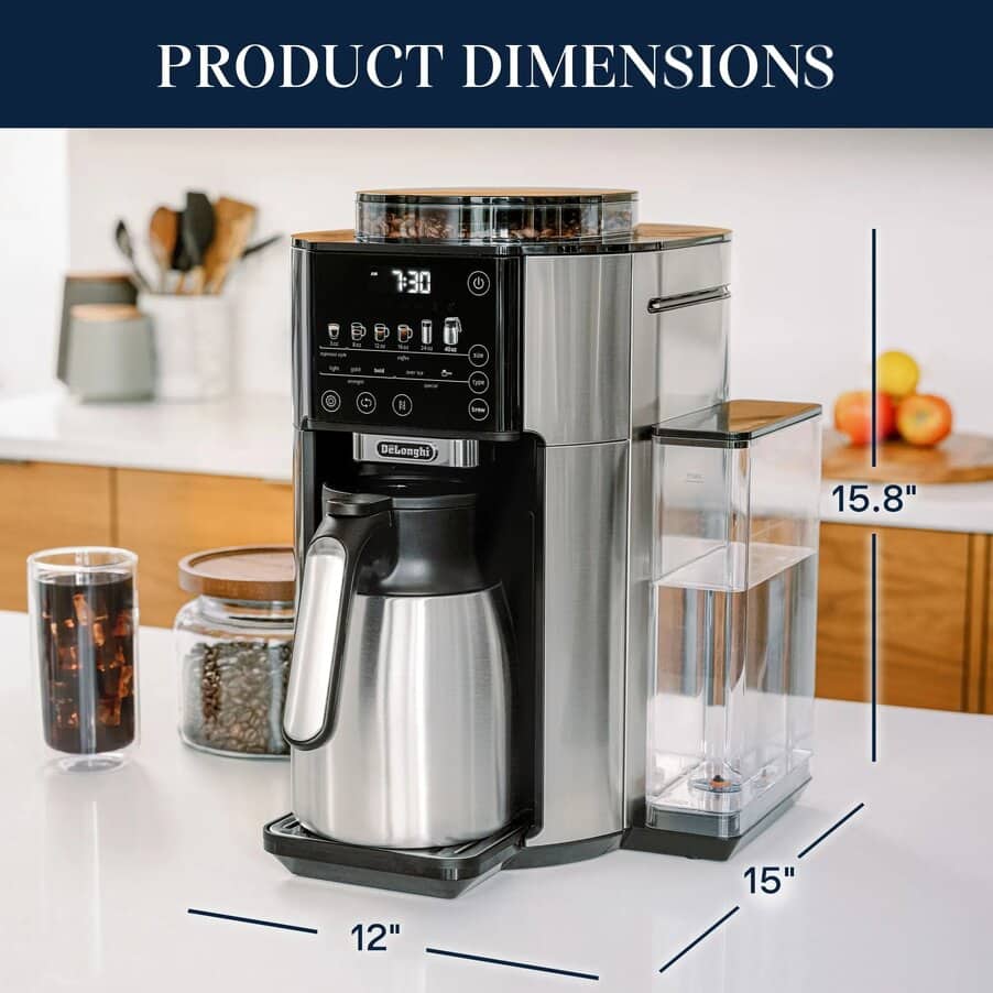 Drip Coffee Makers, TrueBrew Drip Coffee Maker, Stainless, undefined, Stainless steel / silver