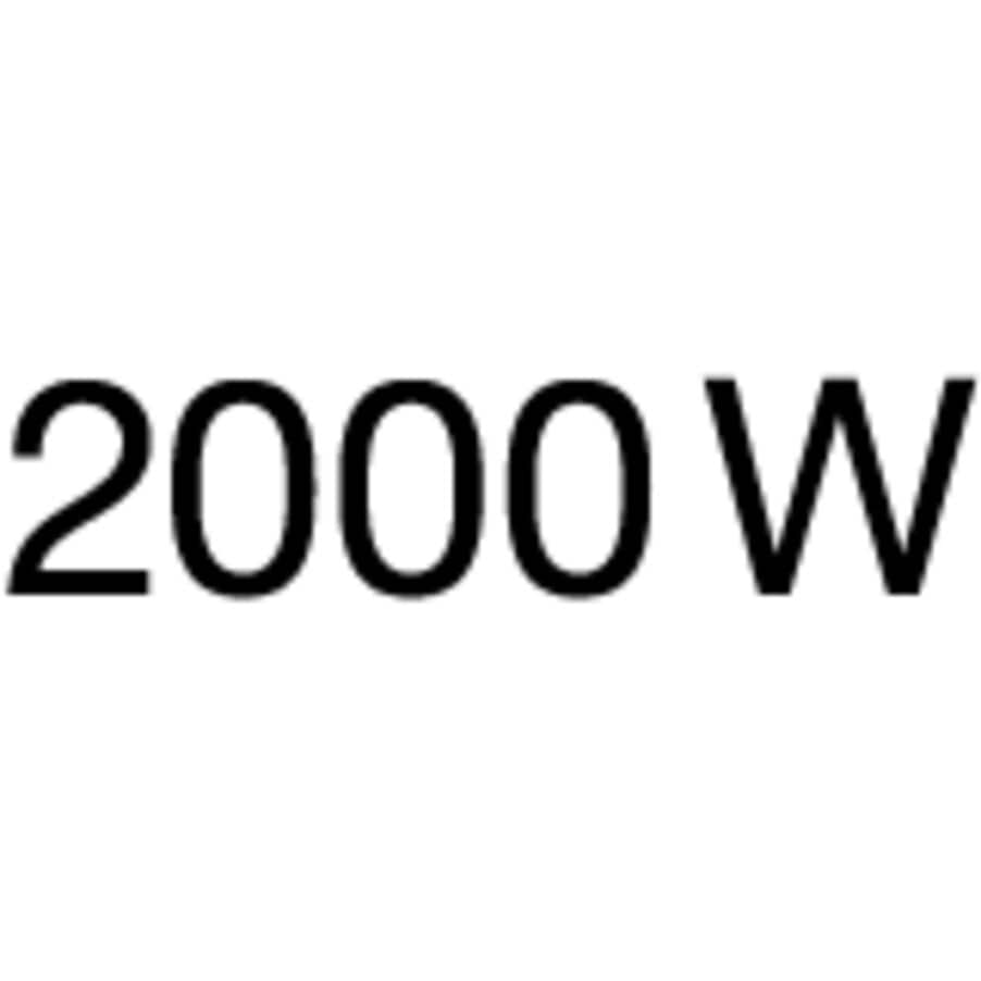 Potencia del grill de 2000 vatios