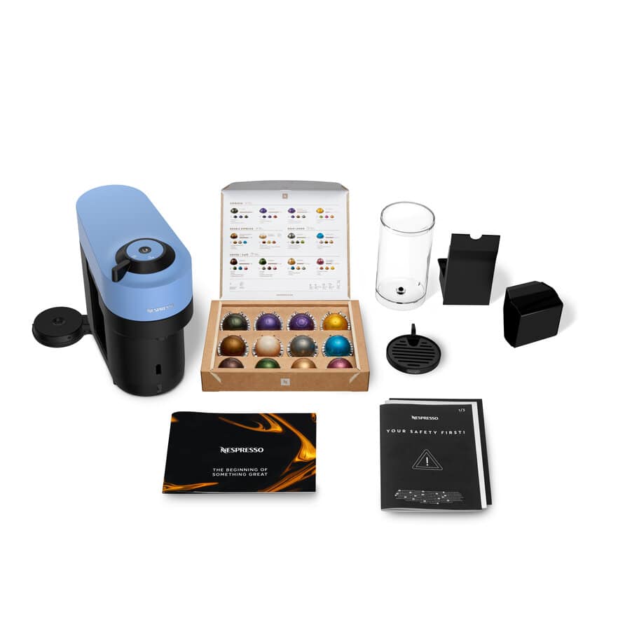 undefined, Nespresso Vertuo Pop+ by De'Longhi with Aeroccino, Pacific Blue, undefined, undefined