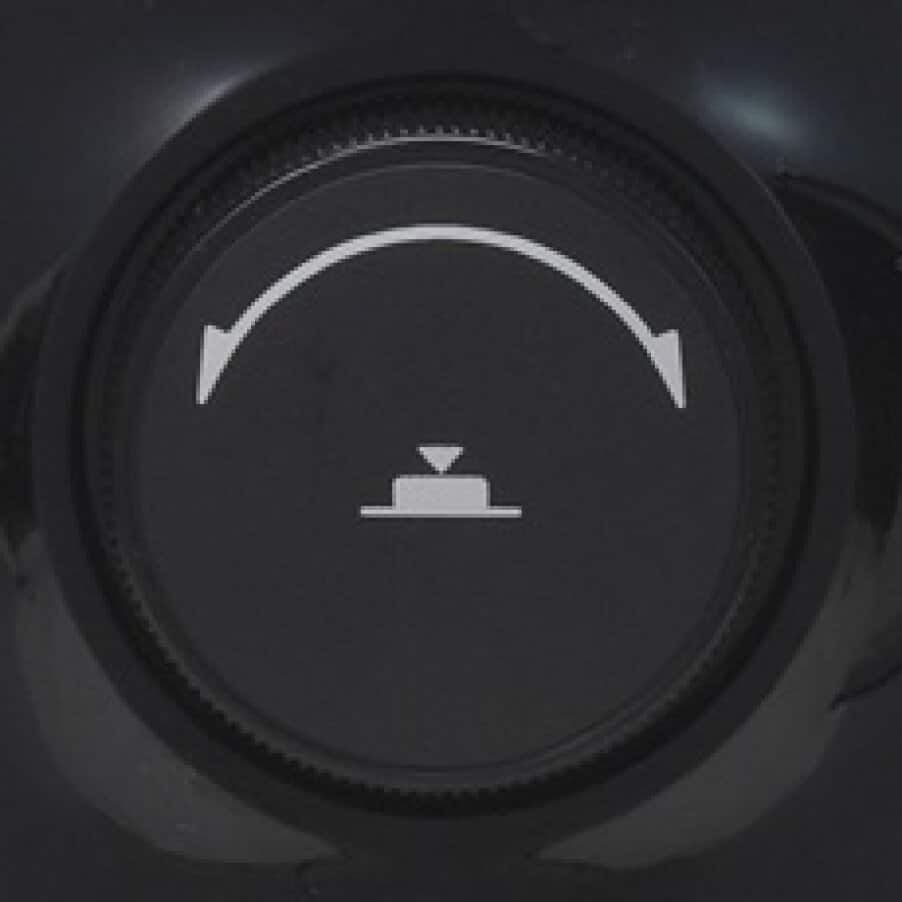 操作しやすいクリックノブ