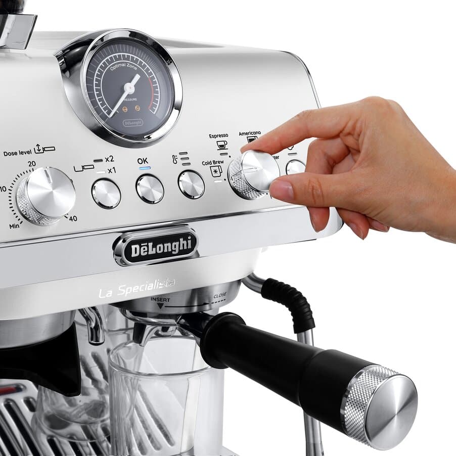 undefined, La Specialista Arte Evo Manual Coffee Machine, undefined, White