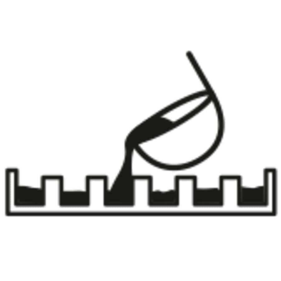 Plaques à gaufres extra-profondes