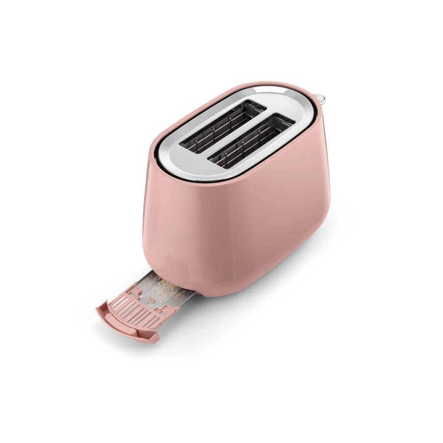 undefined, Eclettica 2 Slice Toaster Pink, undefined, Pink
