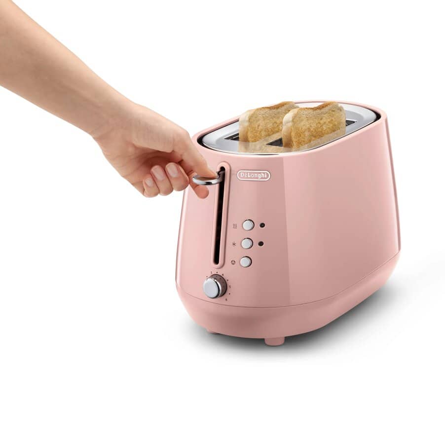 undefined, Eclettica 2 Slice Toaster Pink, undefined, Pink