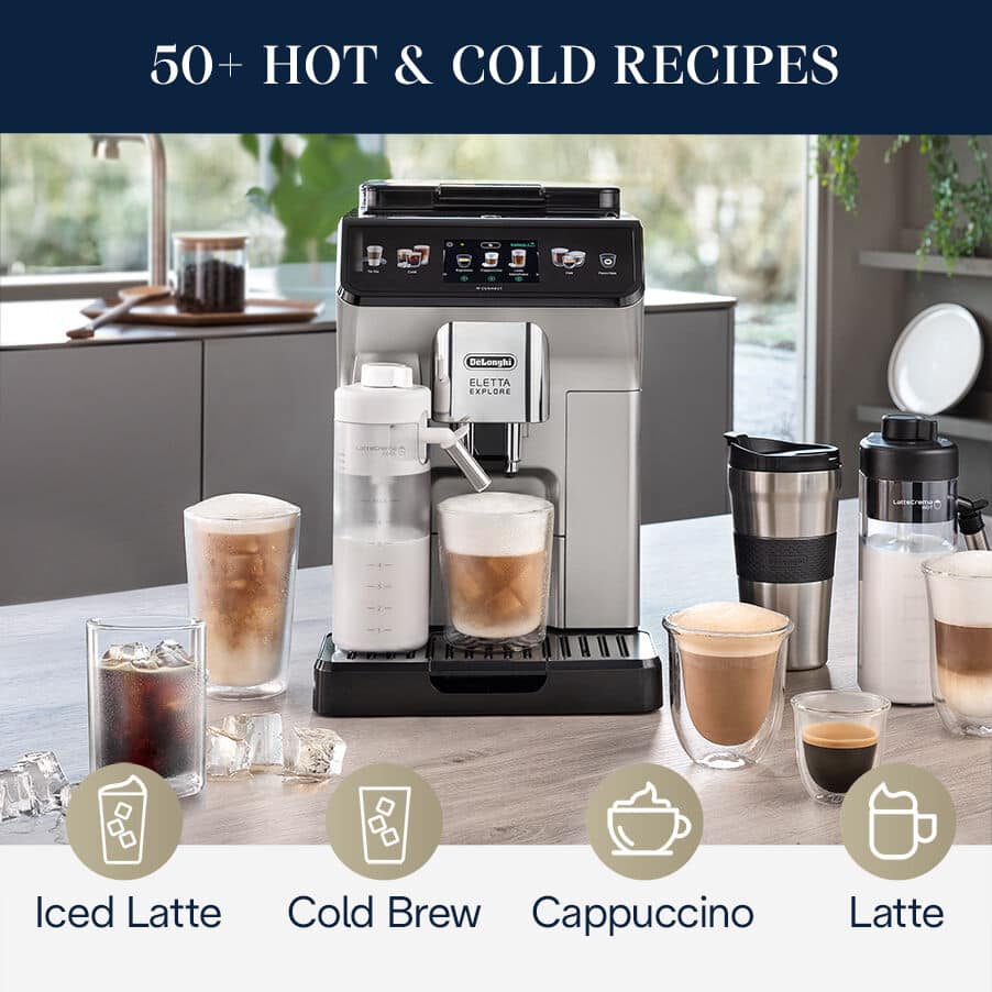 undefined, Eletta Explore Fully Automatic Espresso Machine, undefined, Silver