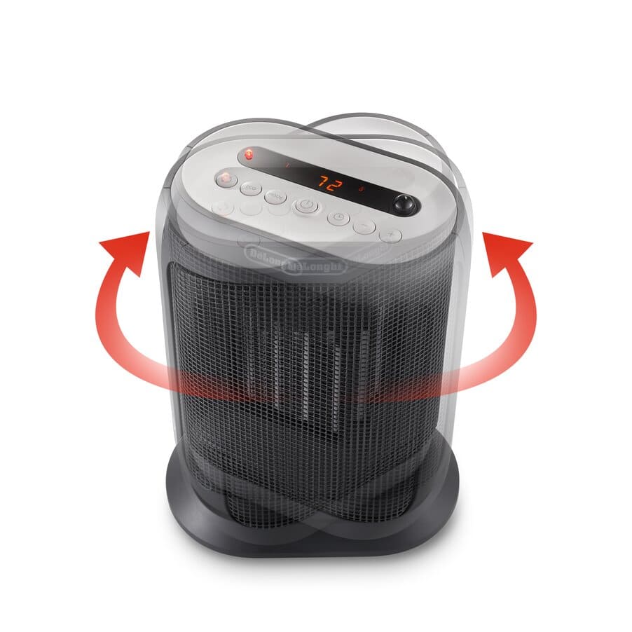 DeLonghi Compact Ceramic Heater with Remote HFX42T15GI