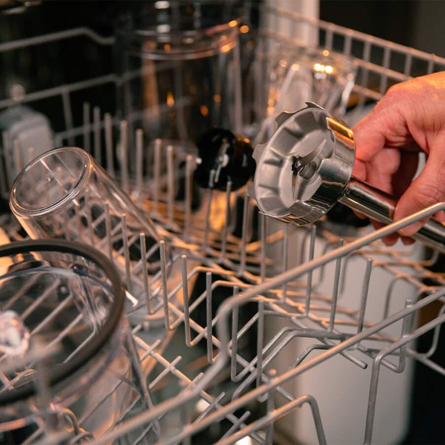 Příslušenství lze mýt v myčce nádobí