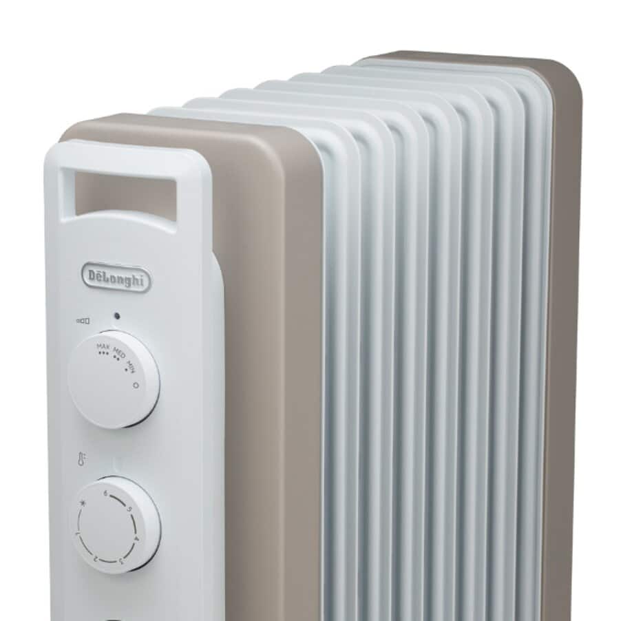 Delonghi ヴェルティカルドオイルヒーター RHJ21F0812-WH ヴェルティカルド オイルヒーター カモミールホワイト