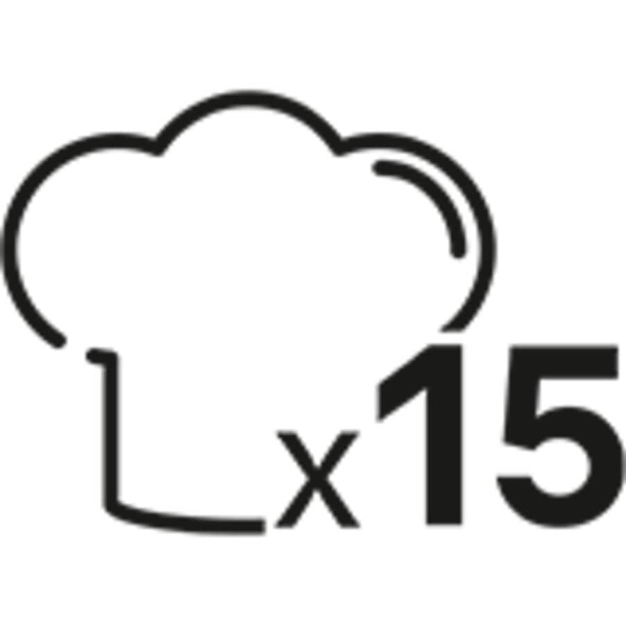 15 automatycznych programów gotowania