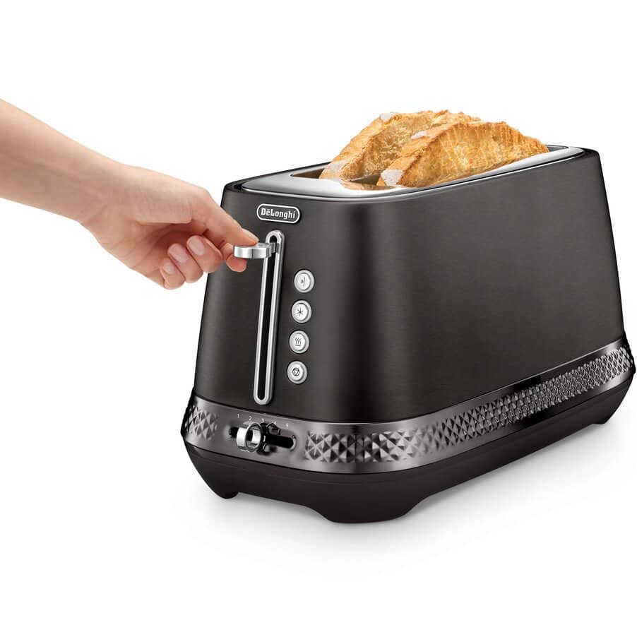 Diadema toasters, Diadema 2 Slice Toaster Onyx Black, undefined, Black