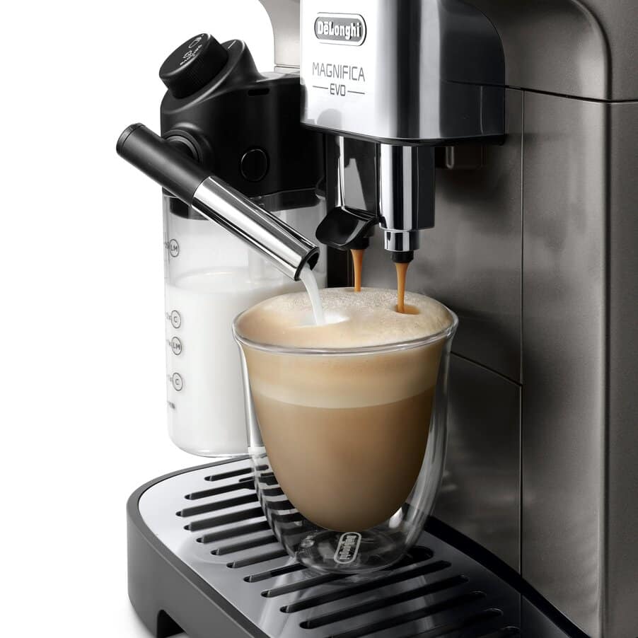 Magnifica Evo, Magnifica Evo Fully Automatic Coffee Machine, undefined, Titanium Black