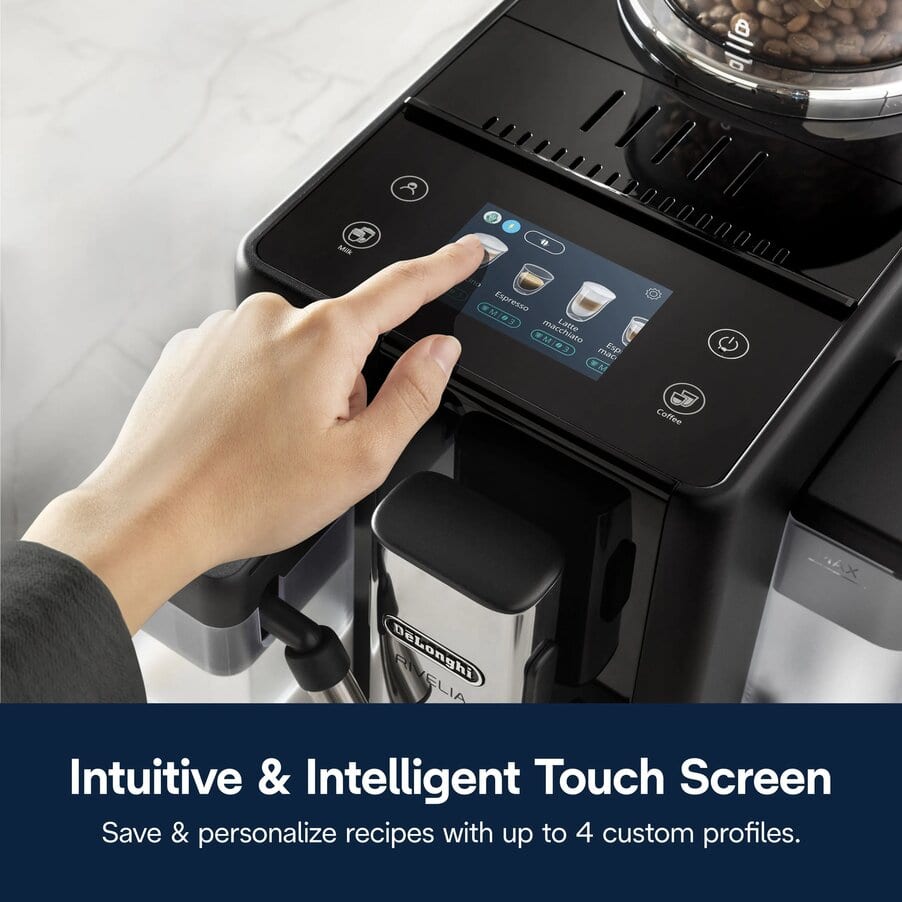 undefined, Rivelia Fully Automatic Espresso Machine, Onyx Black, undefined, Black