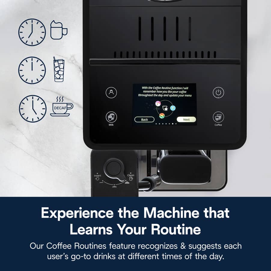undefined, Rivelia Fully Automatic Espresso Machine, Onyx Black, undefined, Black