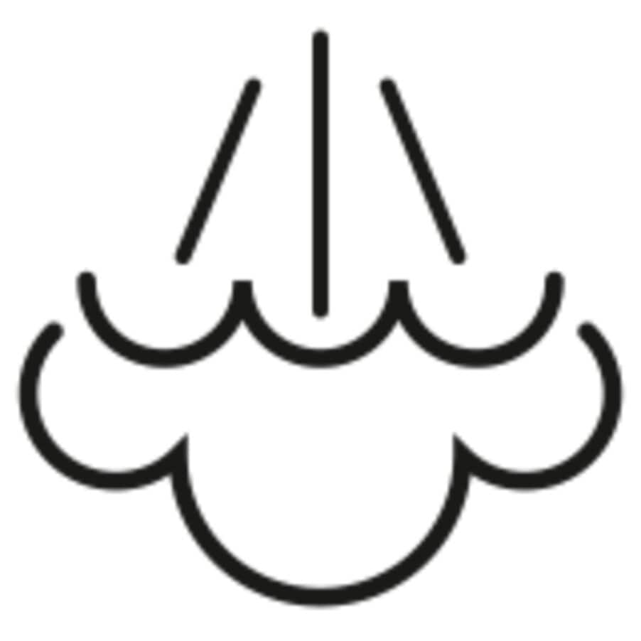 Dampfstoß von 500 g/min