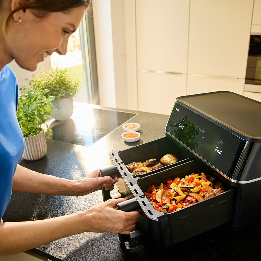 Vychutnejte si různá jídla,hotová ve stejný čas.