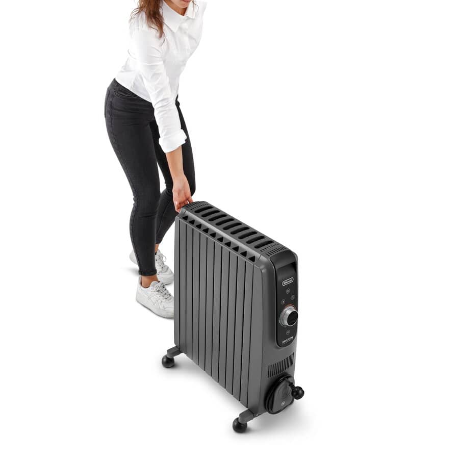 Dragon Connect, Dragon5 Connect 2400W Oil Column Heater Wi-Fi, undefined, Grey