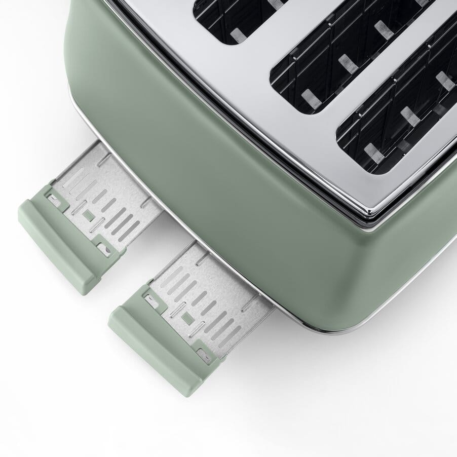 undefined, Icona Capitals 4 Slice Toaster Green, undefined, Green