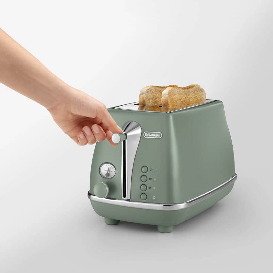 undefined, Icona Capitals 2 Slice Toaster Green, undefined, Green