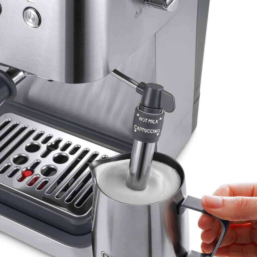 undefined, Classic Stainless Steel Espresso Machine, undefined, Metal