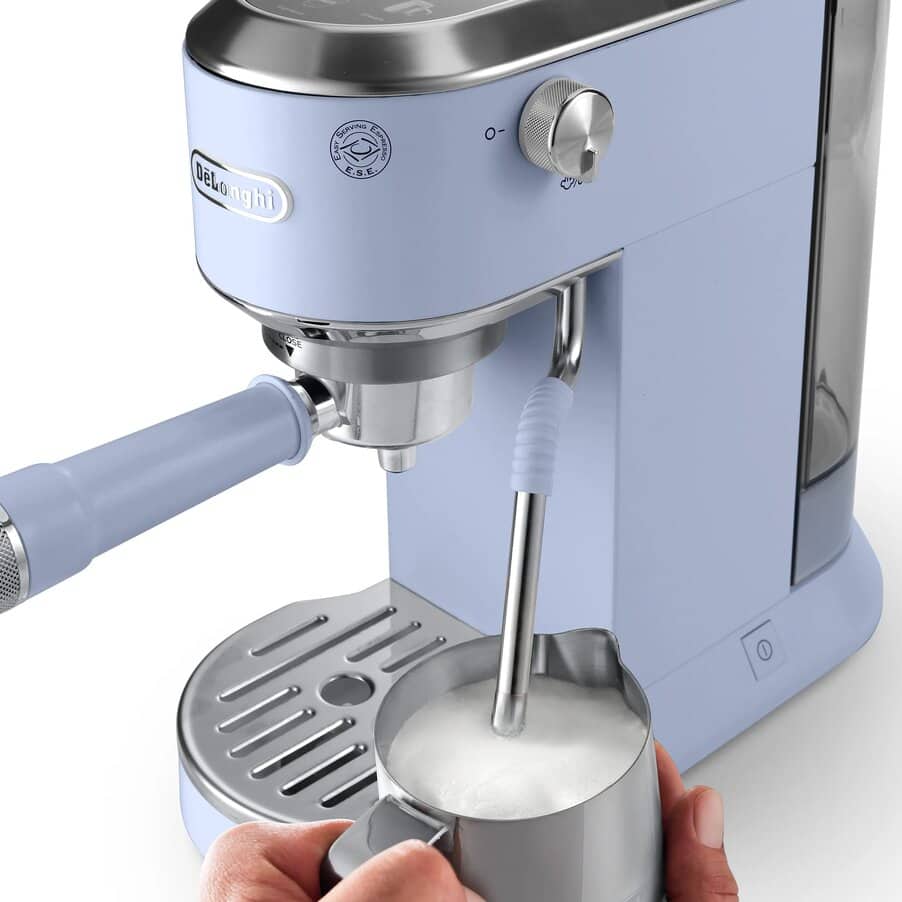 undefined, Dedica Duo Manual Coffee Machine, undefined, Azure