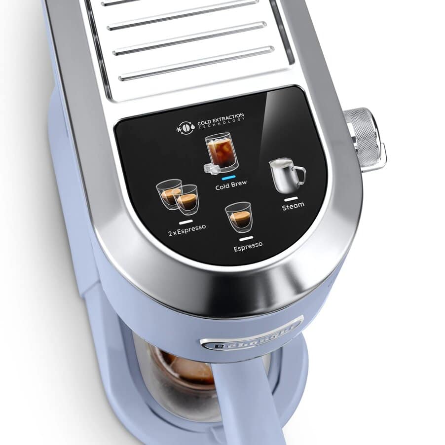 undefined, Dedica Duo Manual Coffee Machine, undefined, Azure