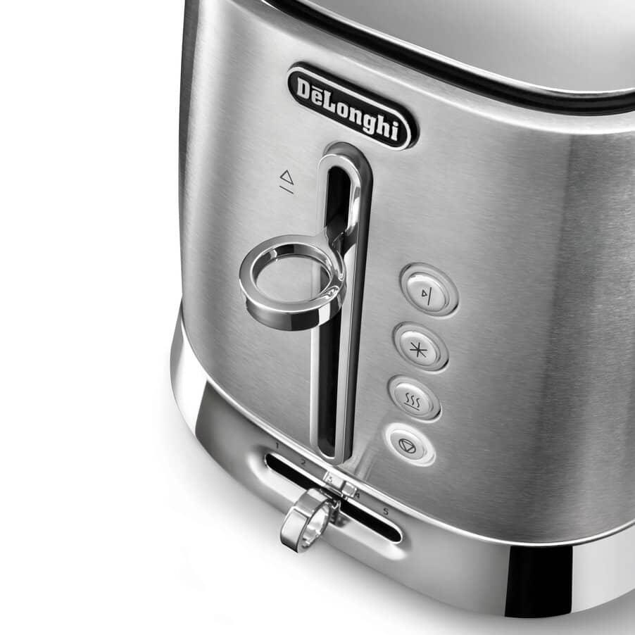 Diadema toasters, Diadema 2 Slice Toaster Platinum, undefined, Metal