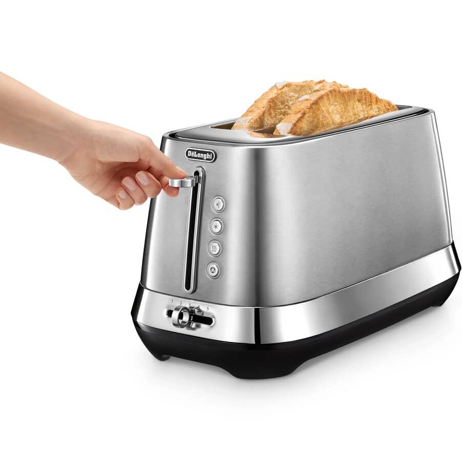 Diadema toasters, Diadema 2 Slice Toaster Platinum, undefined, Metal