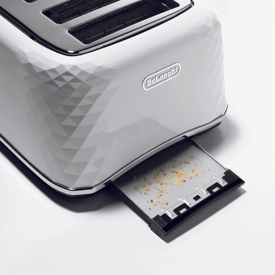 Brillante toasters, Brillante 4 slice White Toaster, undefined, White