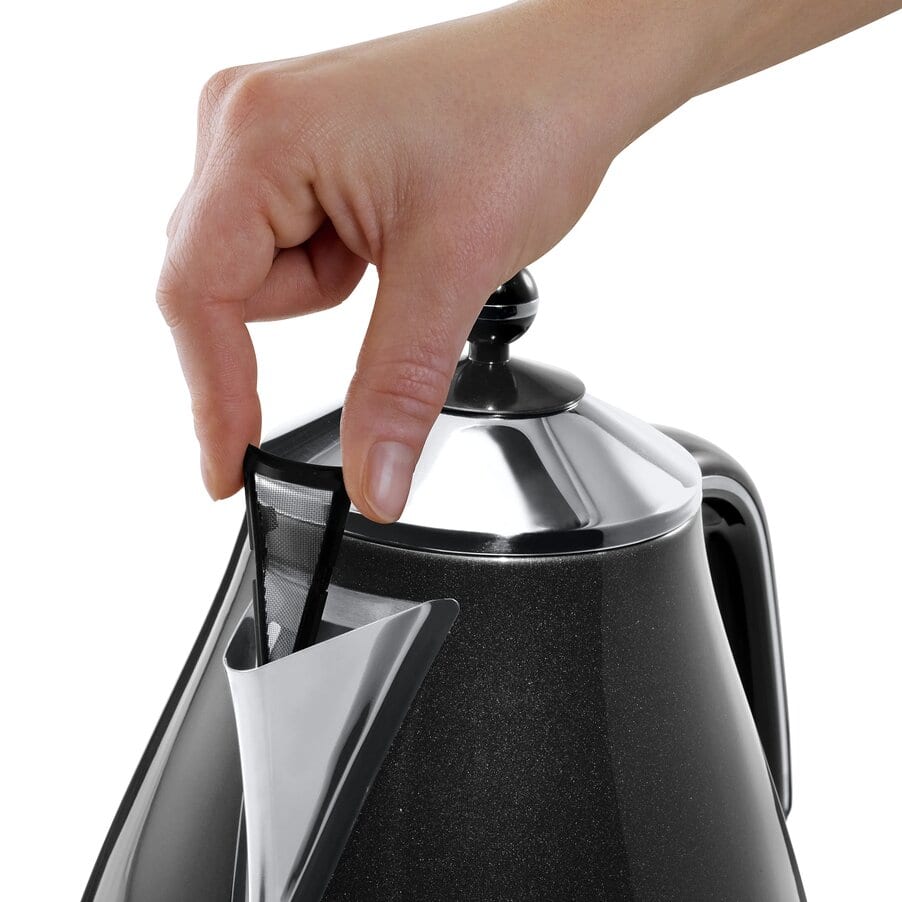 Icona Kettles, Icona Micalite Black Metallic Kettle, undefined, Black